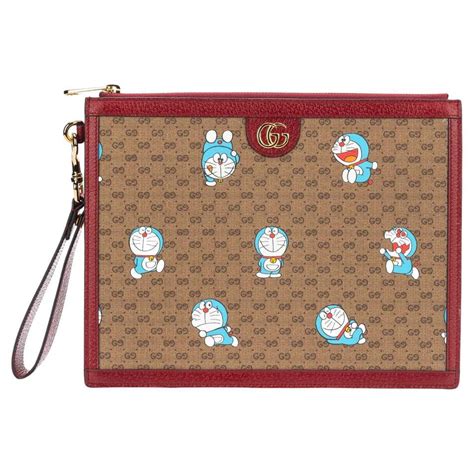 gucci doraemon clutch|doraemon x gucci manga.